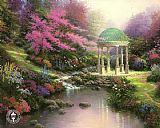 Thomas Kinkade the Pools of Serenity I painting